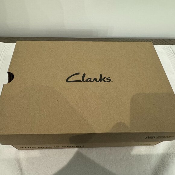 CLARKS Men's Brawley Step Black Leather Loafers - Size 8 XW - NEW! - Picture 10 of 11